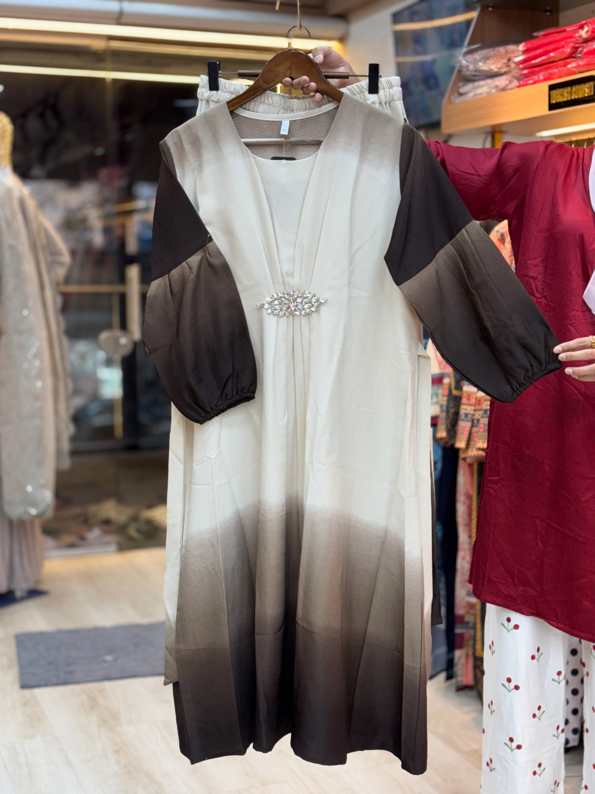 236 korean ombre cord sets - pink