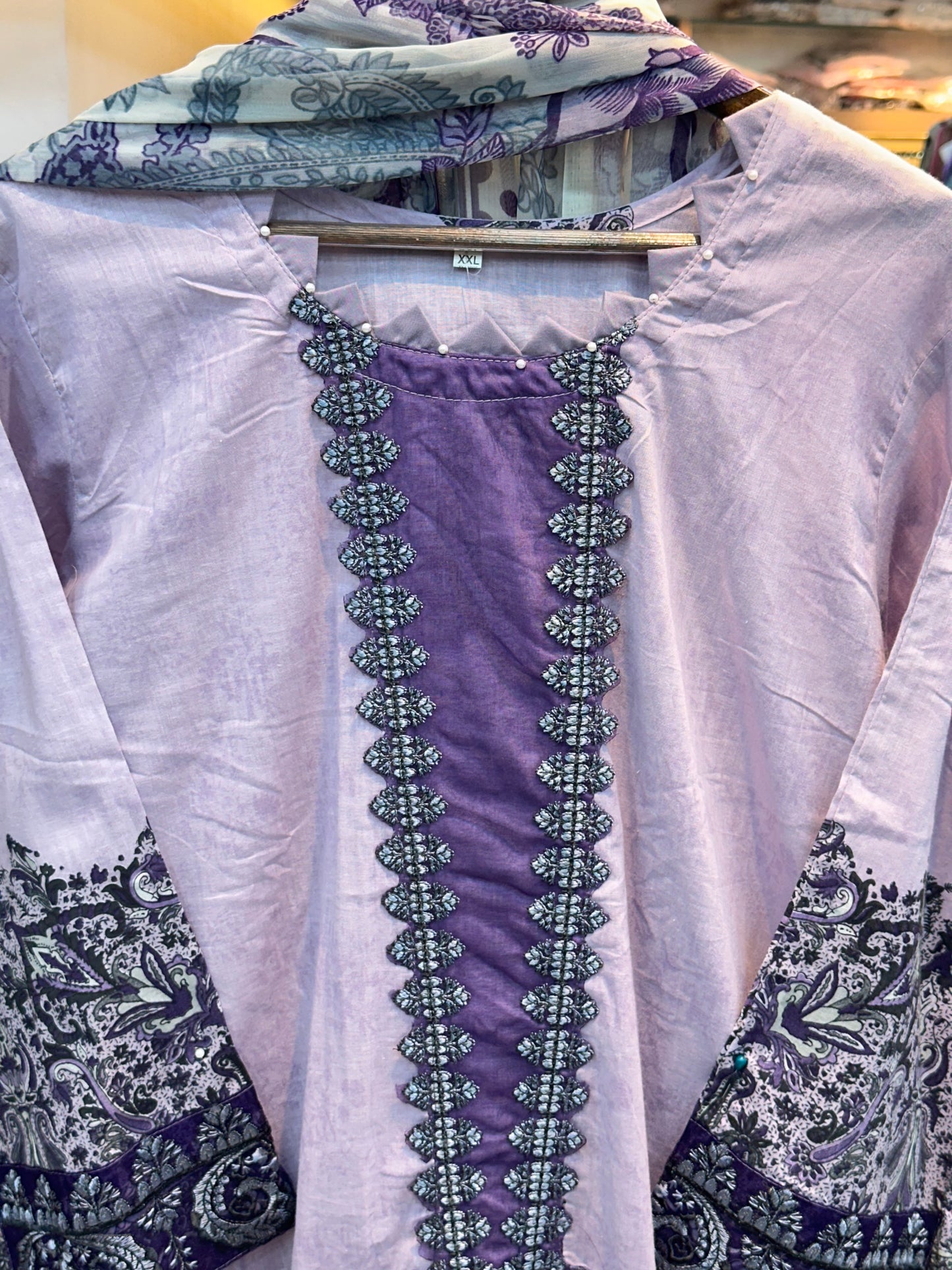 202 lawn cotton suit