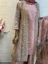 240 Noor-e-Zar Set - peach