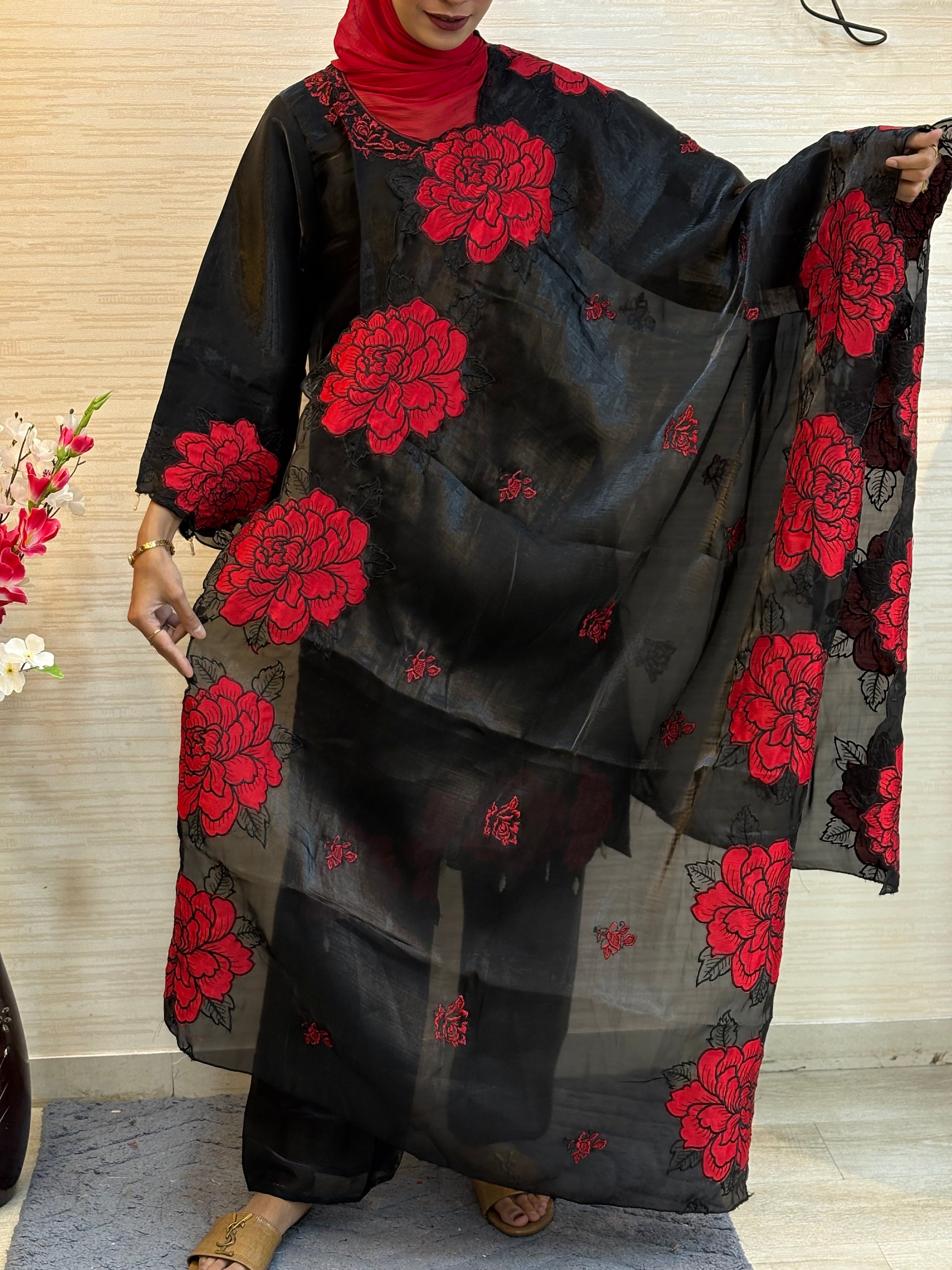 230 Saiyaara jimmy cho 3pc - black