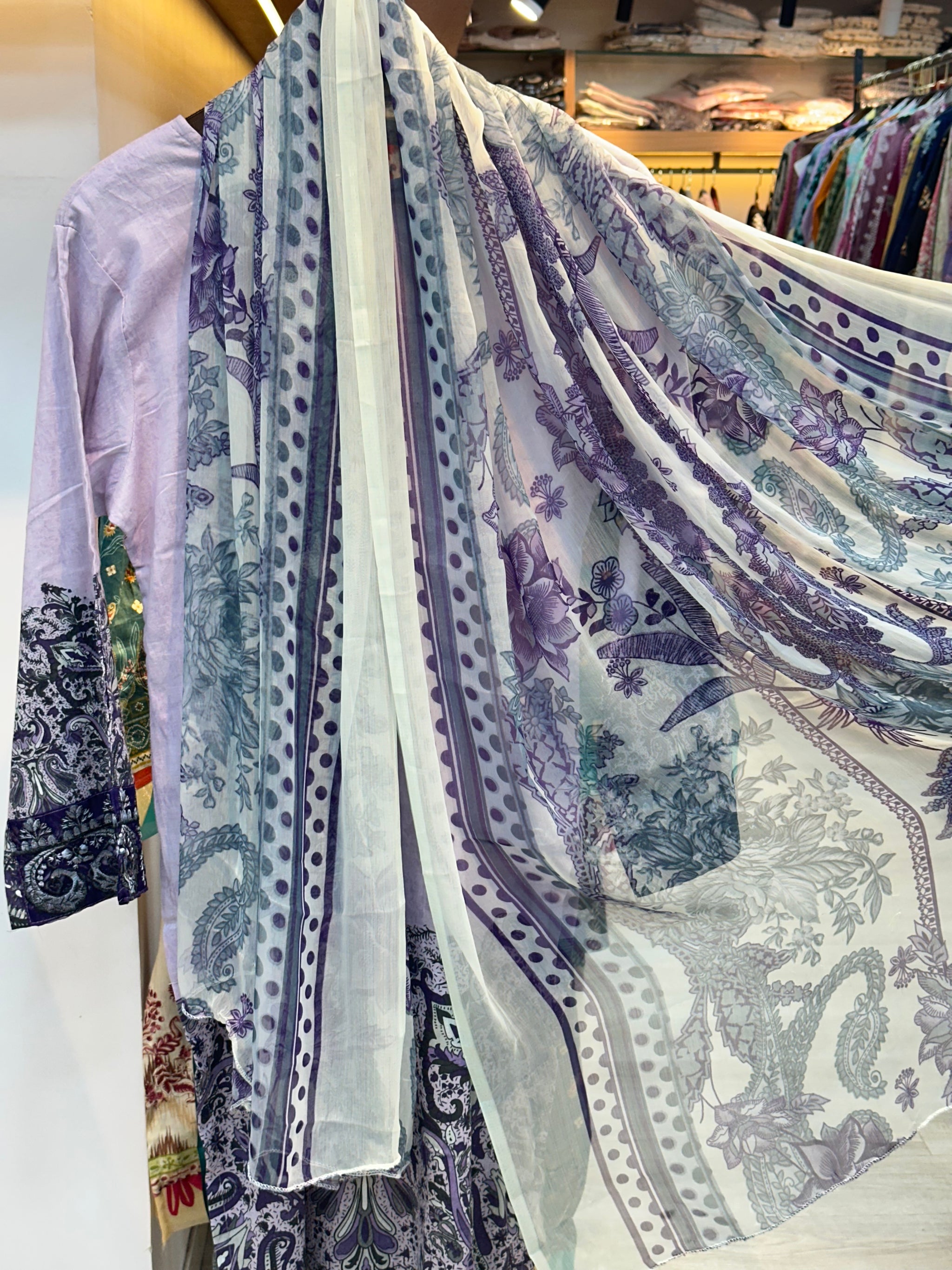 202 lawn cotton suit