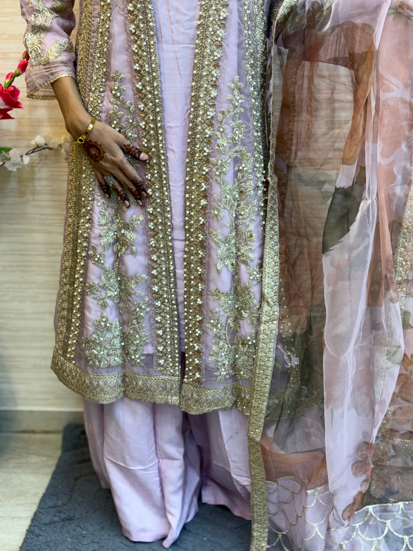 240 Noor-e-Zar Set - pink