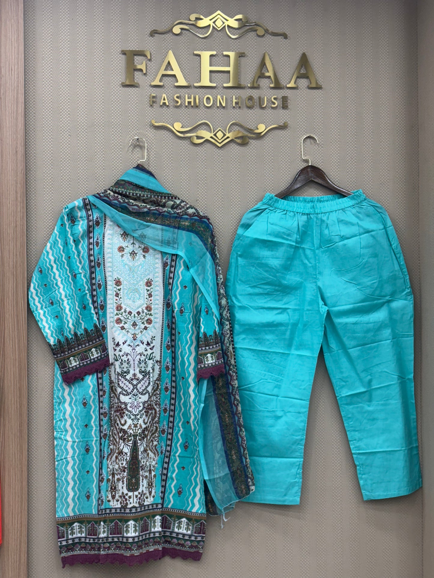 086 lawn cotton suit