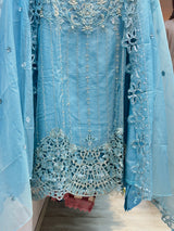 173 heavy party wear unstitched