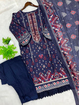 1231 Pakistani Printed Suit