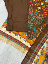 253 embroidered cotton suit