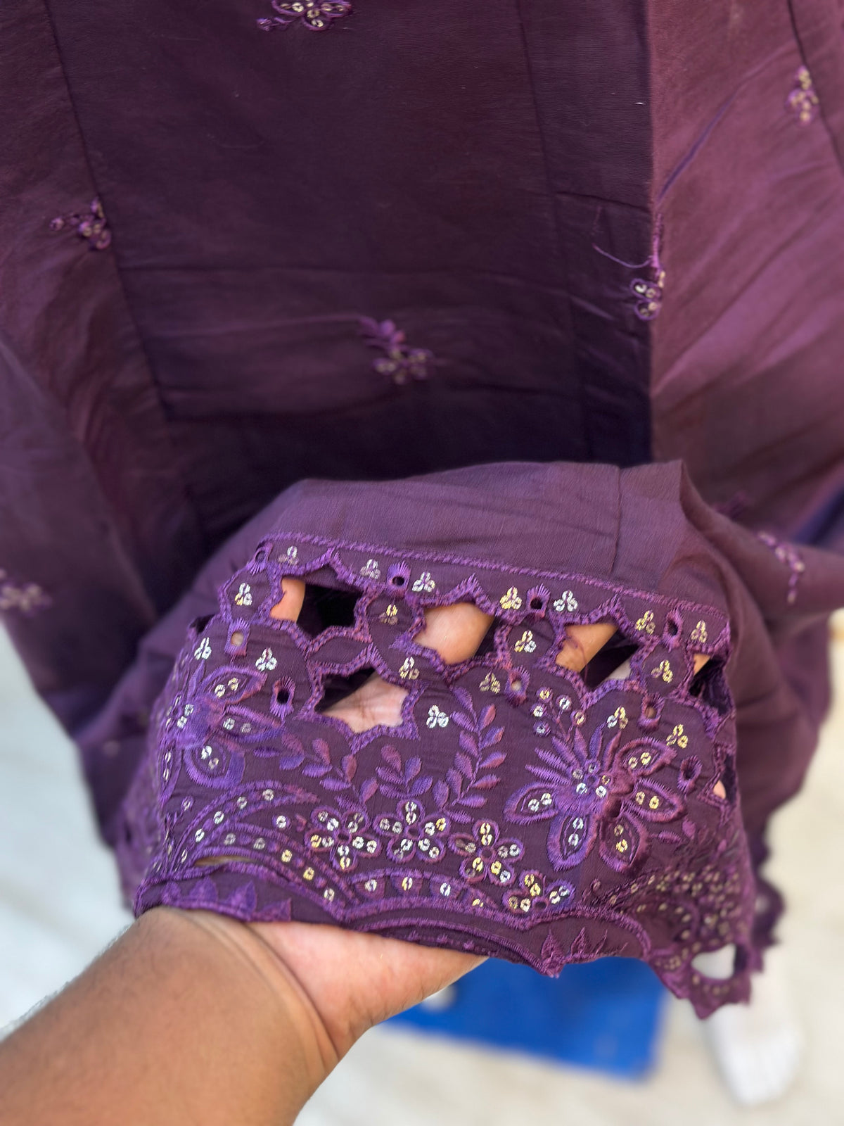 1475 Pakistani Party Wear - Wine