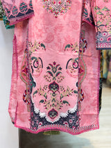 216 embroidered cotton suit