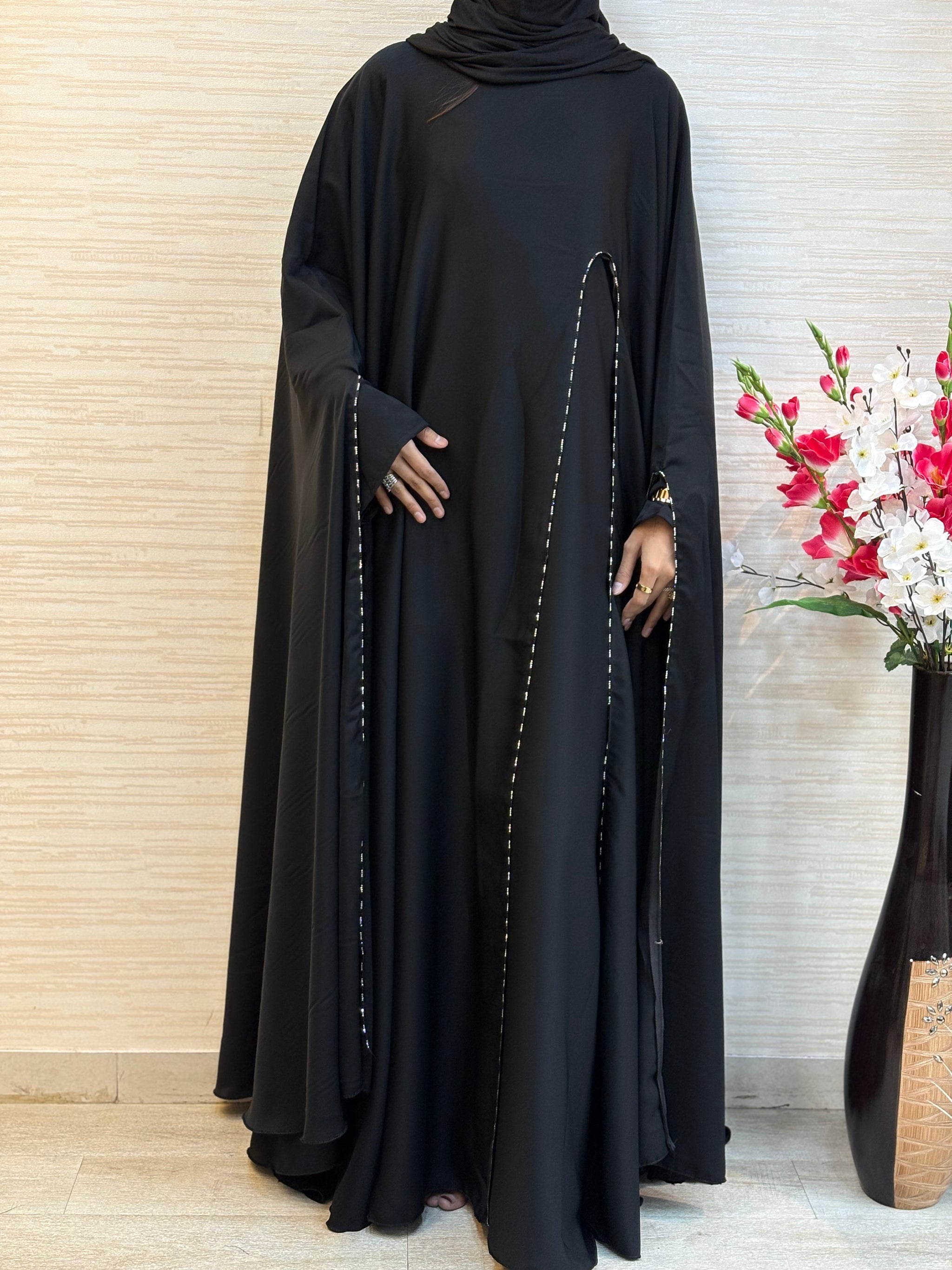 242 - Black Nida Abaya