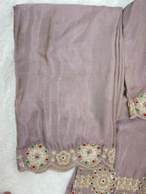 1476 Pakistani Party Wear - Taupe