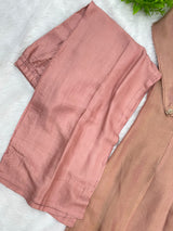 1463 Pakistani Party Wear - Peach Pink