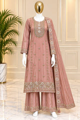 1784 Pakistani Party Wear - Dusty Peach