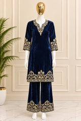 1283 Imported Velvet Coordset