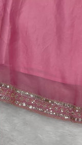 1427 Heavy Pakistani Partywear - Pink