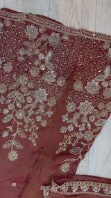 1525 Pakistani Heavy Partywear - Magenta