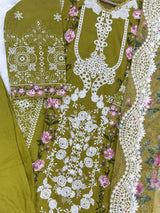 821 Pakistani Lawn Cotton Suit