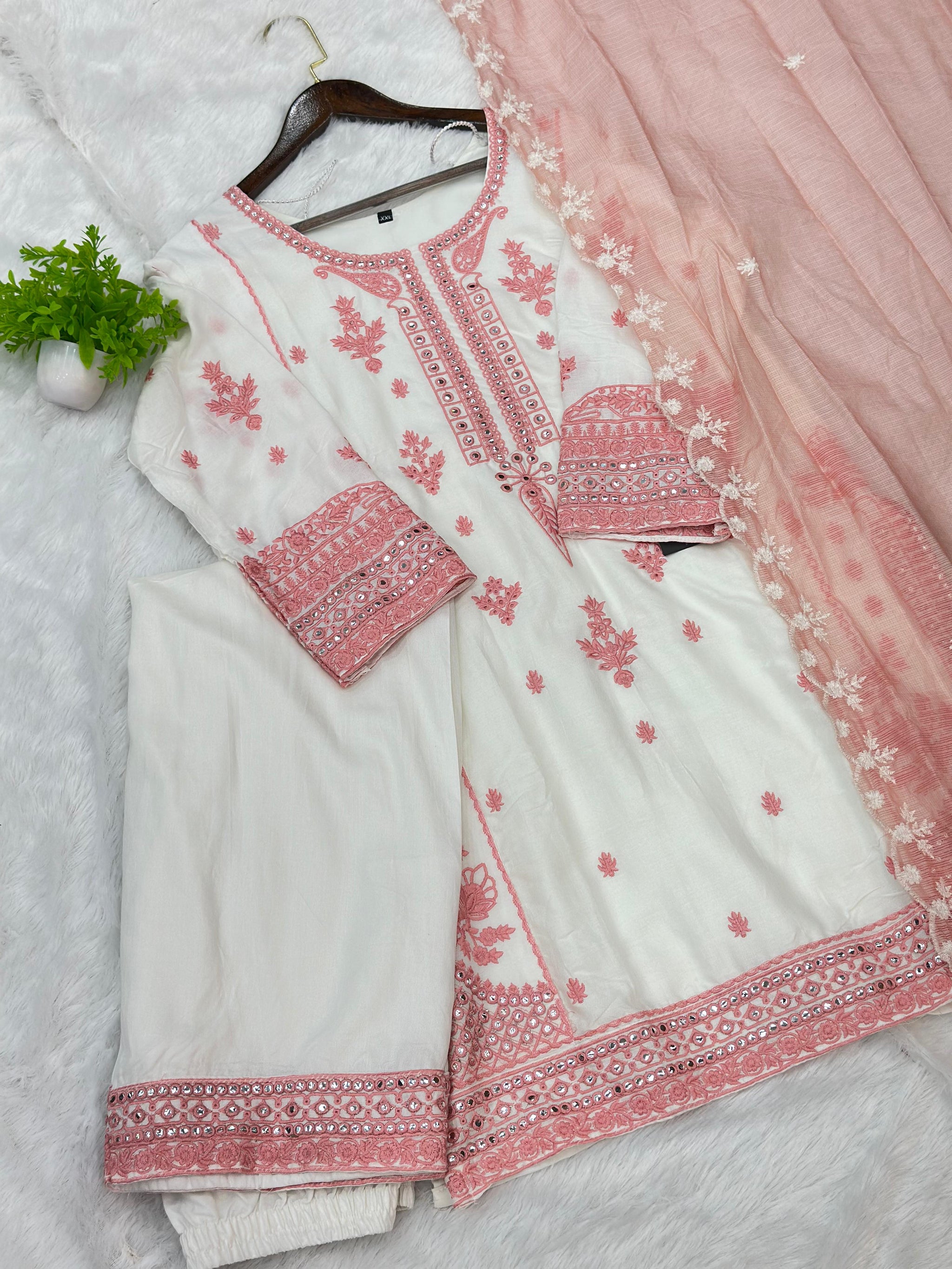 809 Readymade Pakistani Farsh Salwar Coord-Set