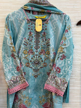 424 Jade Pakistani Embroidery Suit