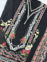 986 Unstitched Casual Lawn Suit