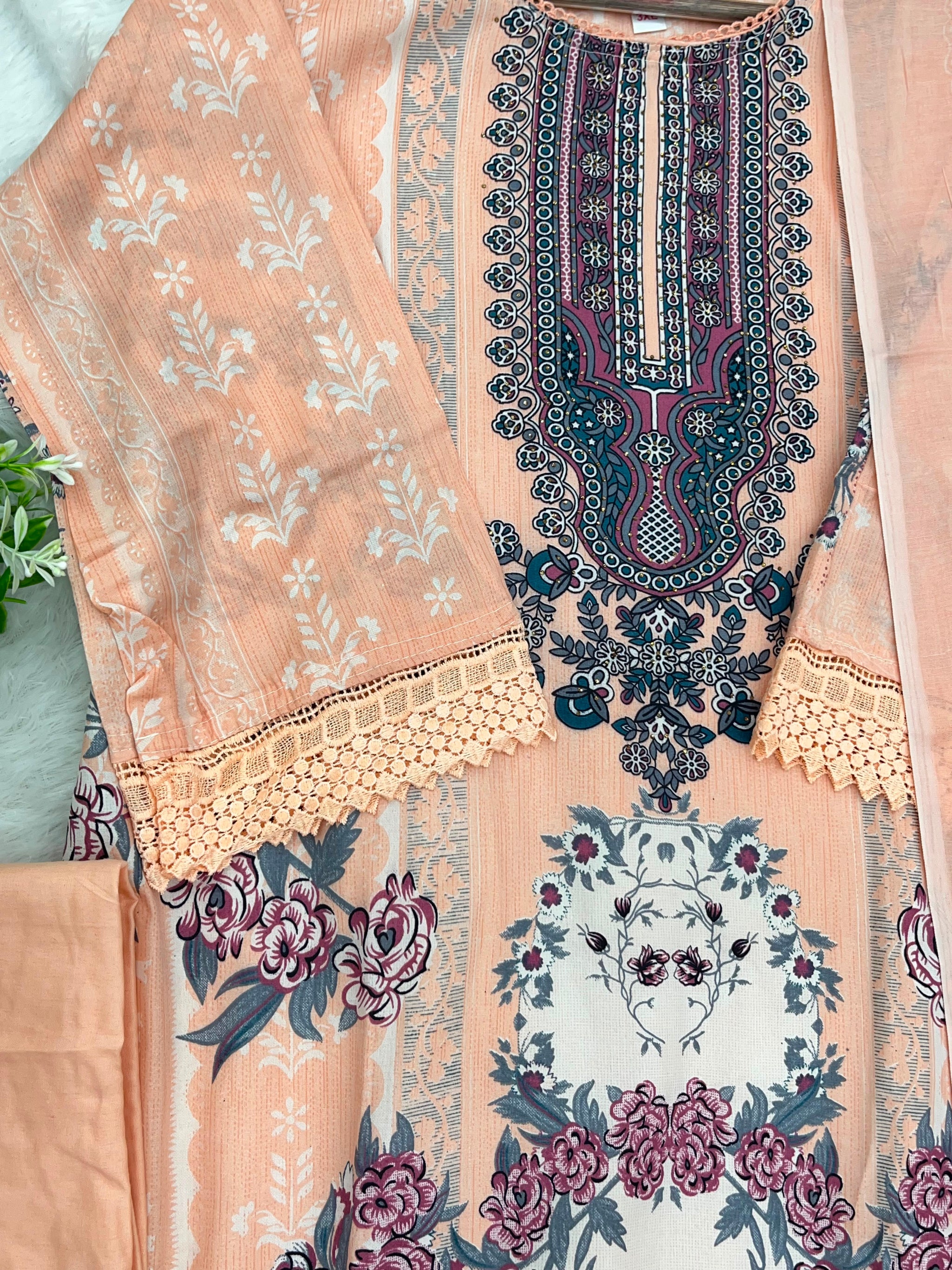 1260 Pakistani Printed Suit