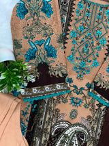 1254 Pakistani Embroidered Suit