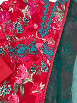 818 Readymade Pakistani Printed Coord-Set