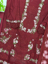 845 Elaf Pakistani Unstitched Lawn Suit