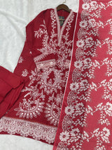 820 Pakistani Lawn Cotton Suit