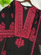 797 Readymade Pakistani Palazzo Coord-Set