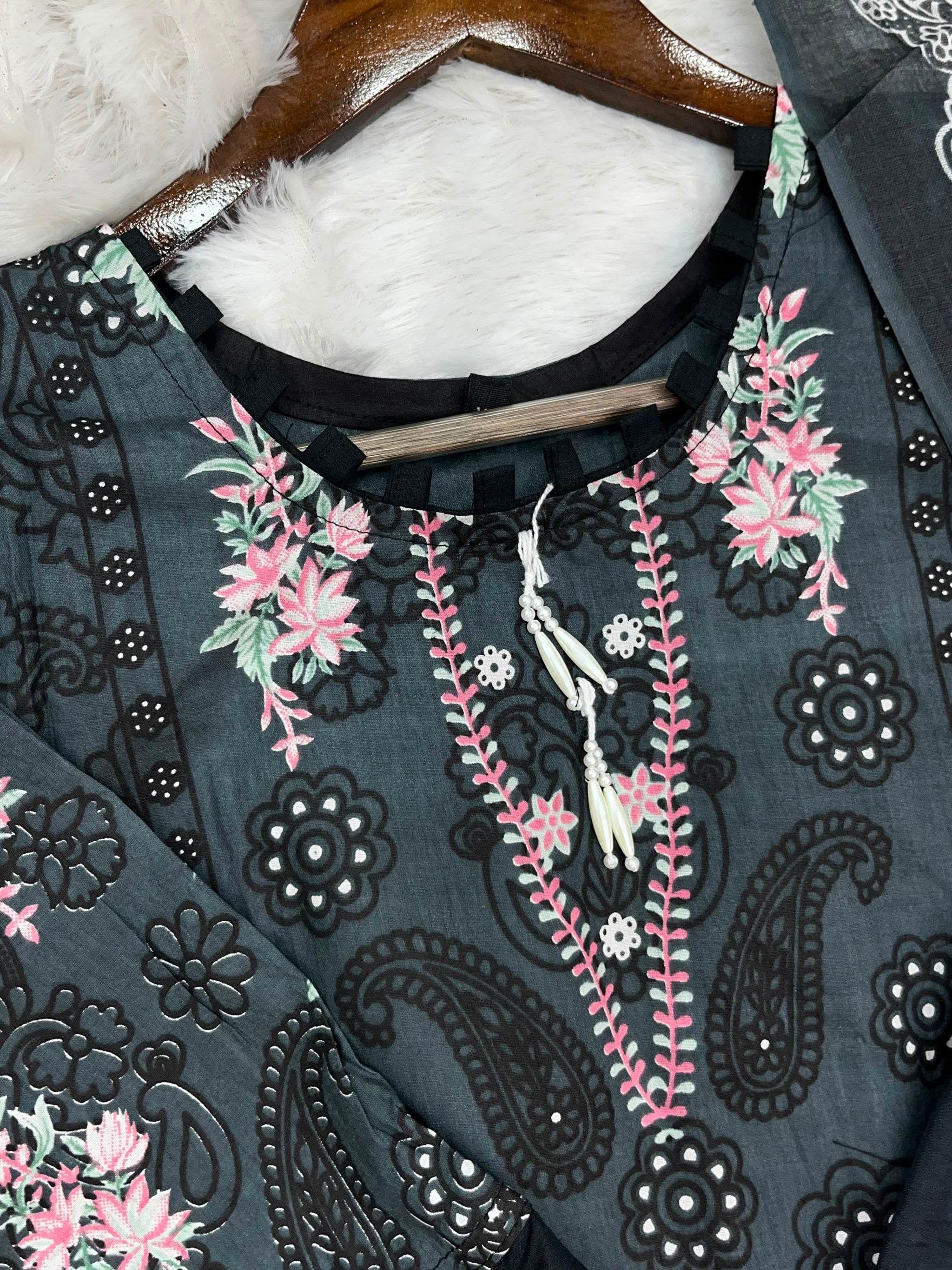 1298 Pakistani Customized Printed Suit