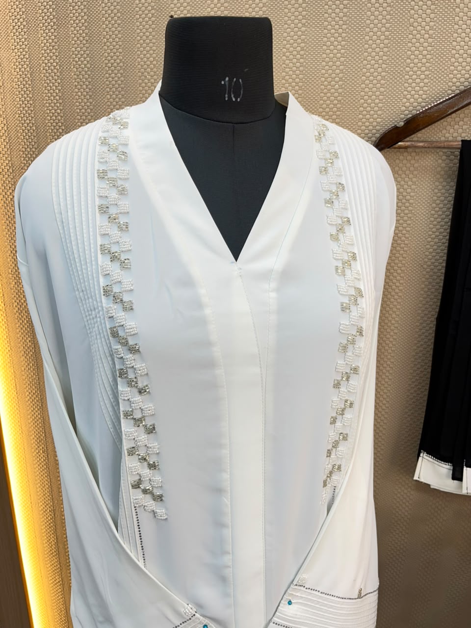 1123 The Premium Abaya - Ivory