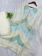753 Readymade Pakistani Heavy Chikankari Suit