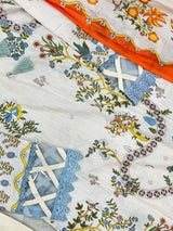 1502 Pakistani Embroidered Suit