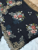 817 Readymade Pakistani Printed Coord-Set