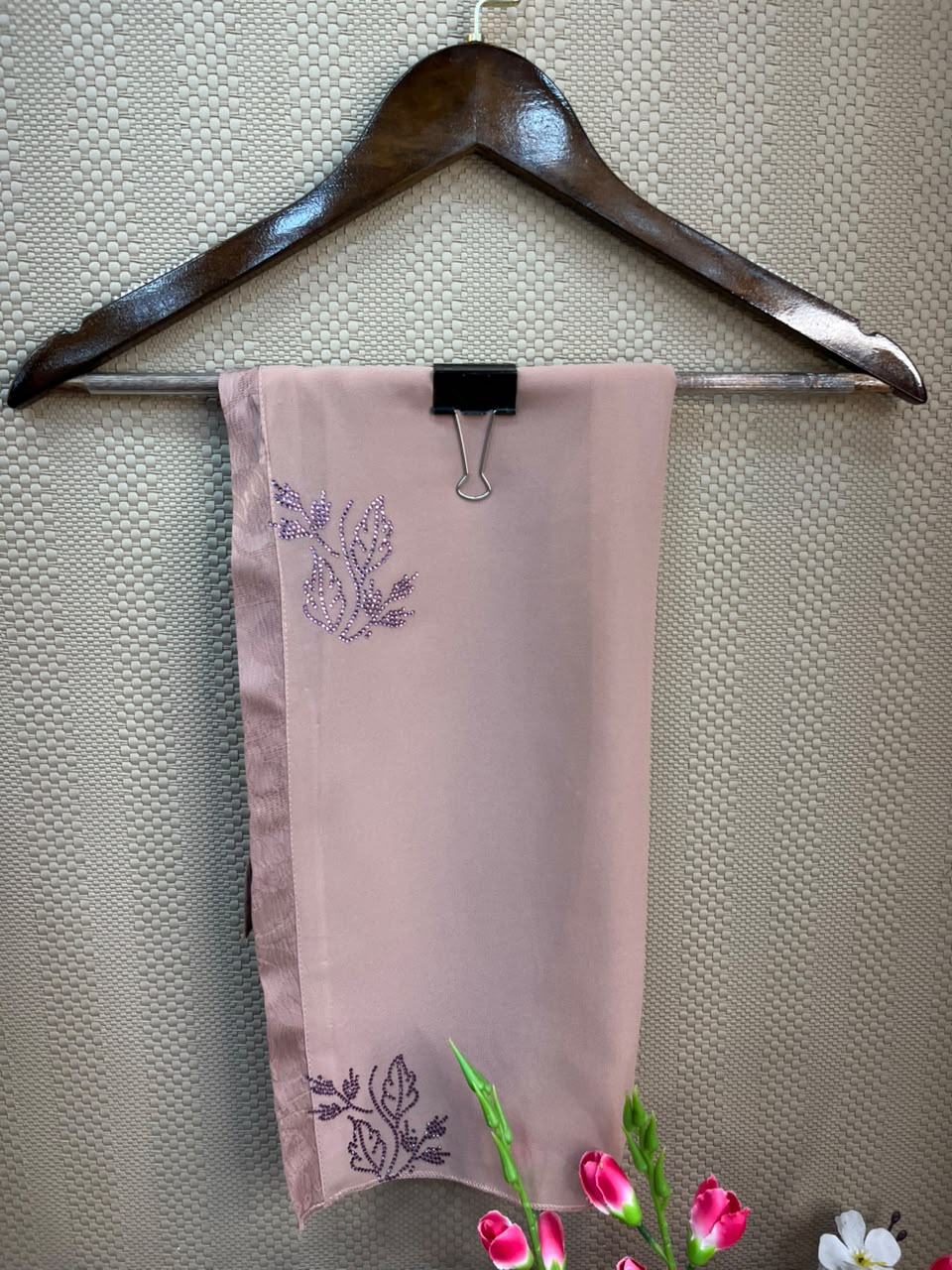 1124 The Premium Abaya - Rose Taupe