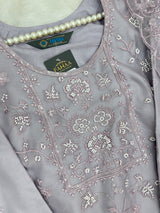 1432 Heavy Pakistani Partywear - Lilac
