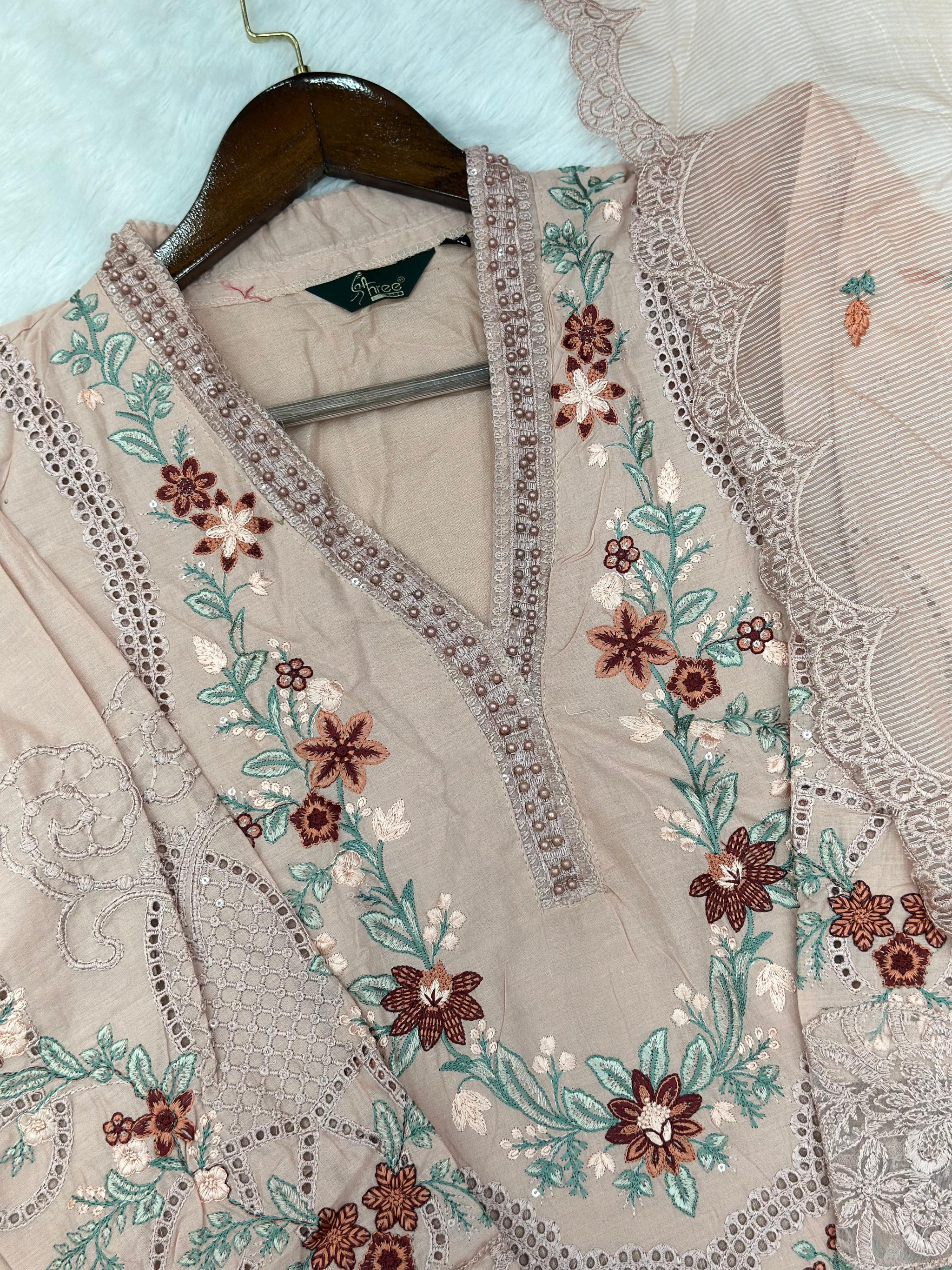 781 Readymade Pakistani Heavy Embroidered Lawn