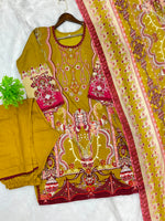 1312 Pakistani Embroidered Suit