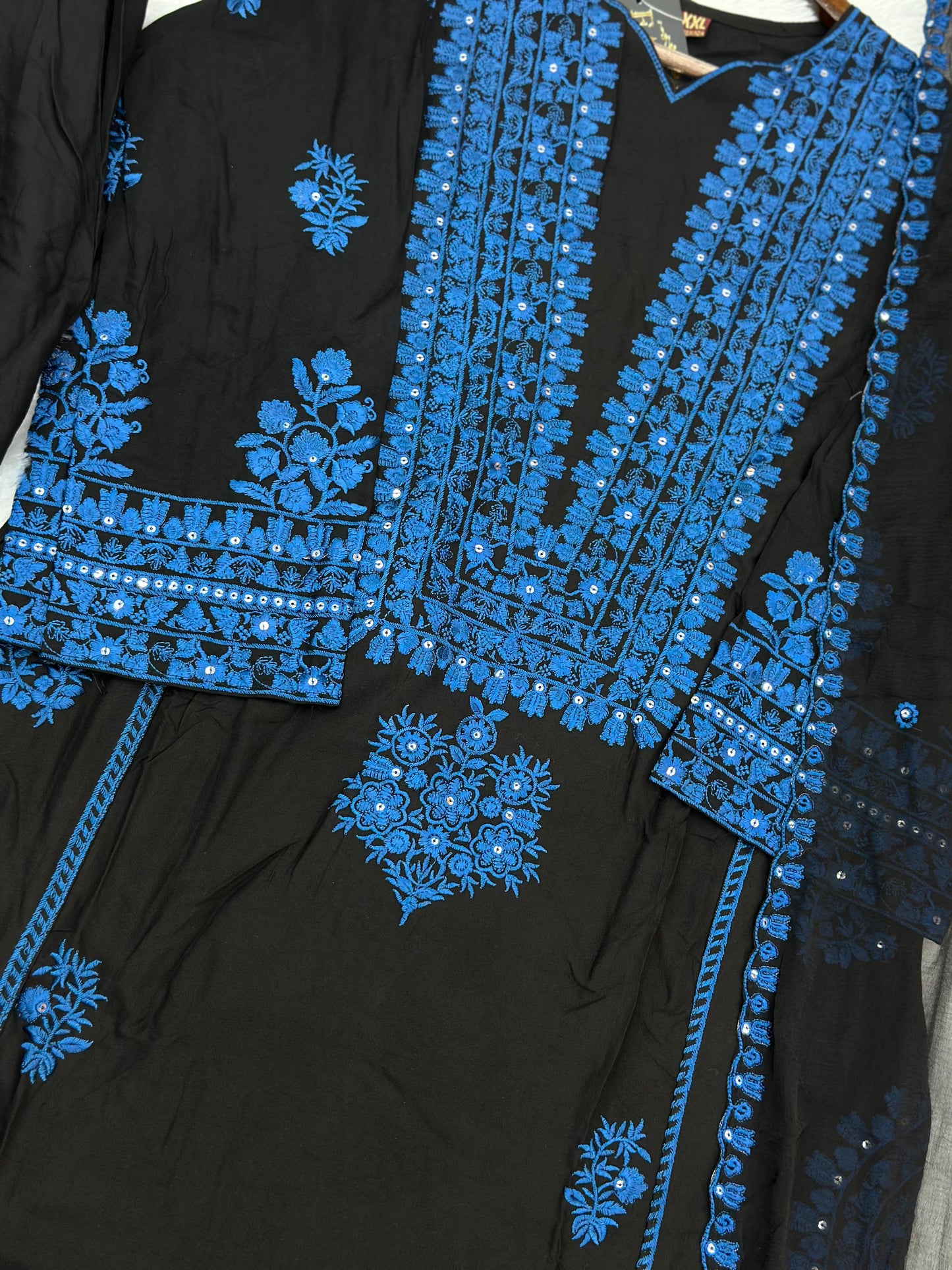 796 Readymade Pakistani Palazzo Coord-Set