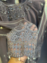 622 Premium Embroidered Pakistani Party Wear - Green
