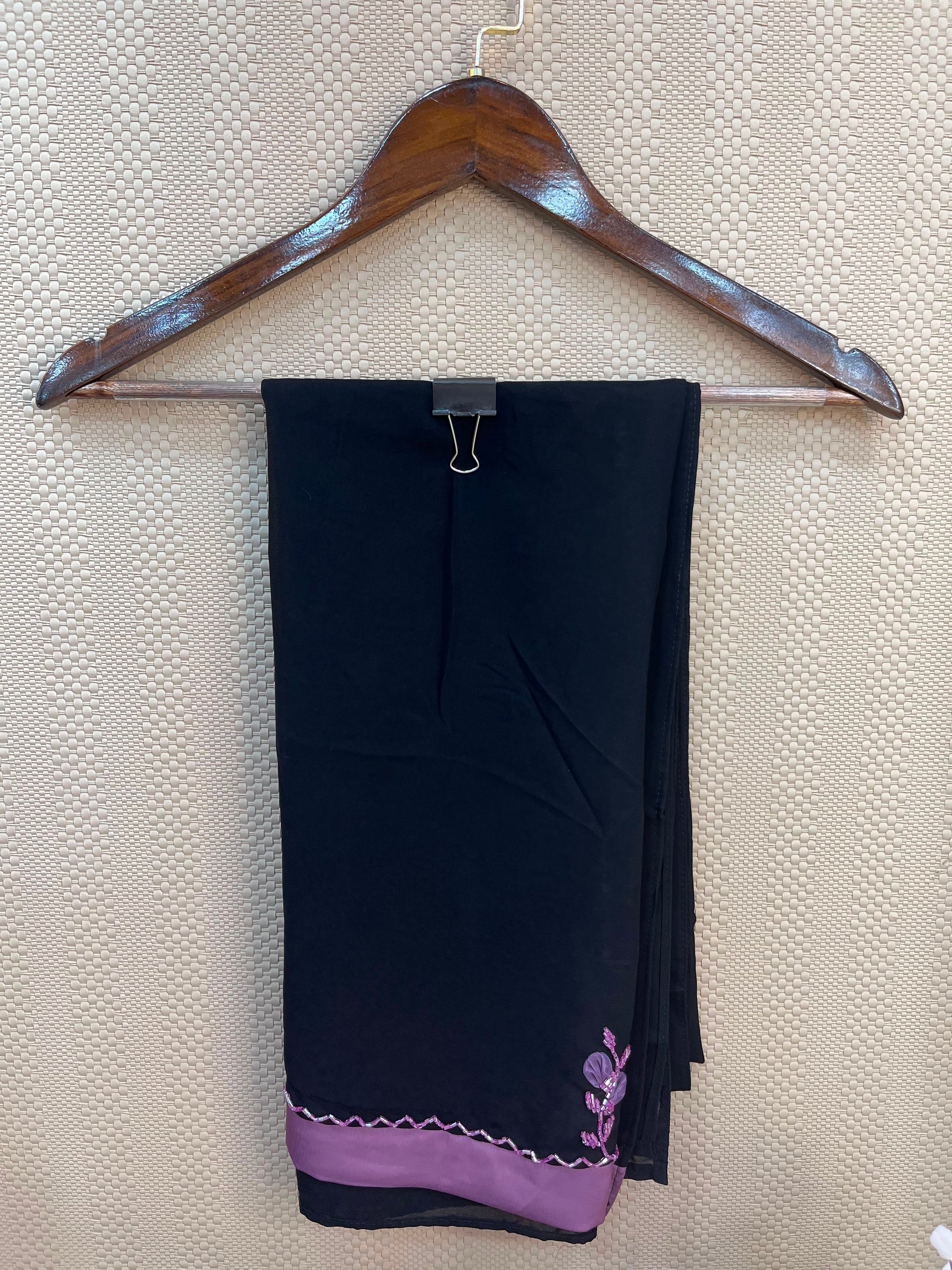 1129 The Premium Abaya -  Purple