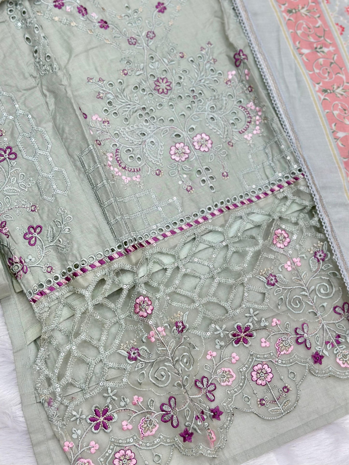 642 Premium Pakistani Lawn Suit