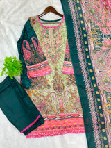 1304 Pakistani Embroidered Suit - Vandana Aarzu