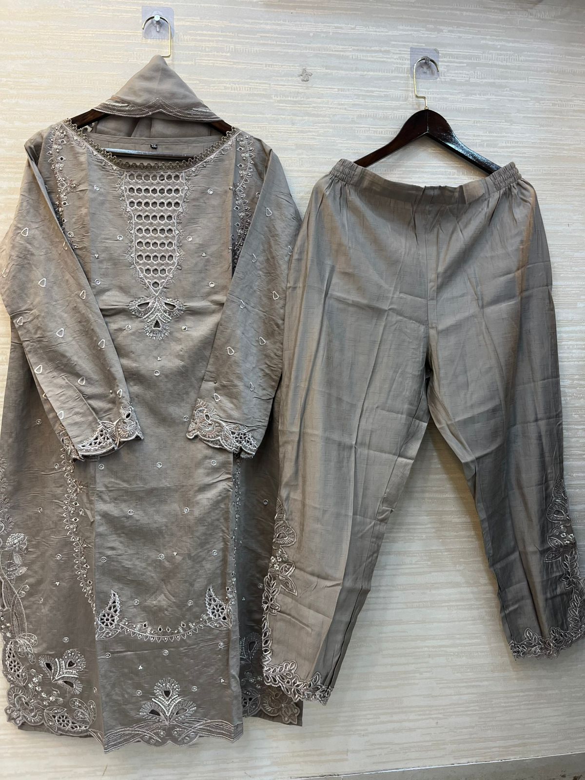 621 Premium Pakistani Party Wear - Grey