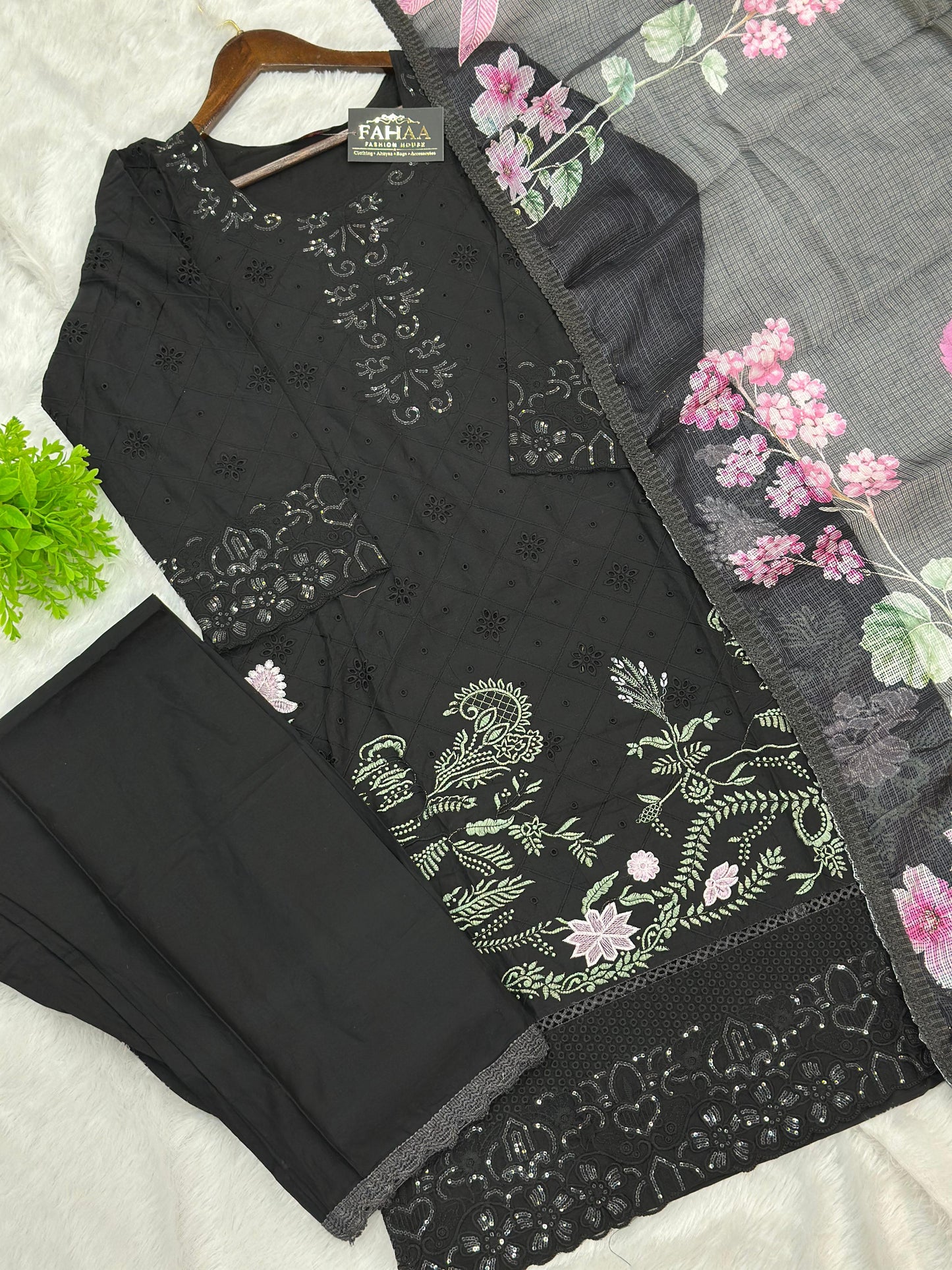 763 Readymade Pakistani Chikankari Suit