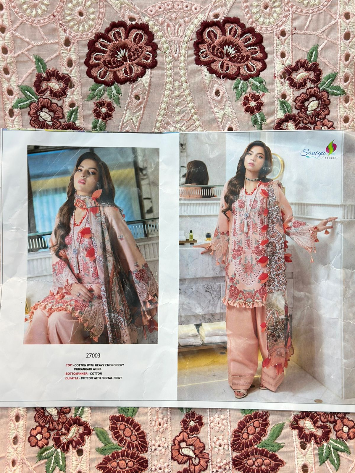 537 Maria-B Unstitched suit