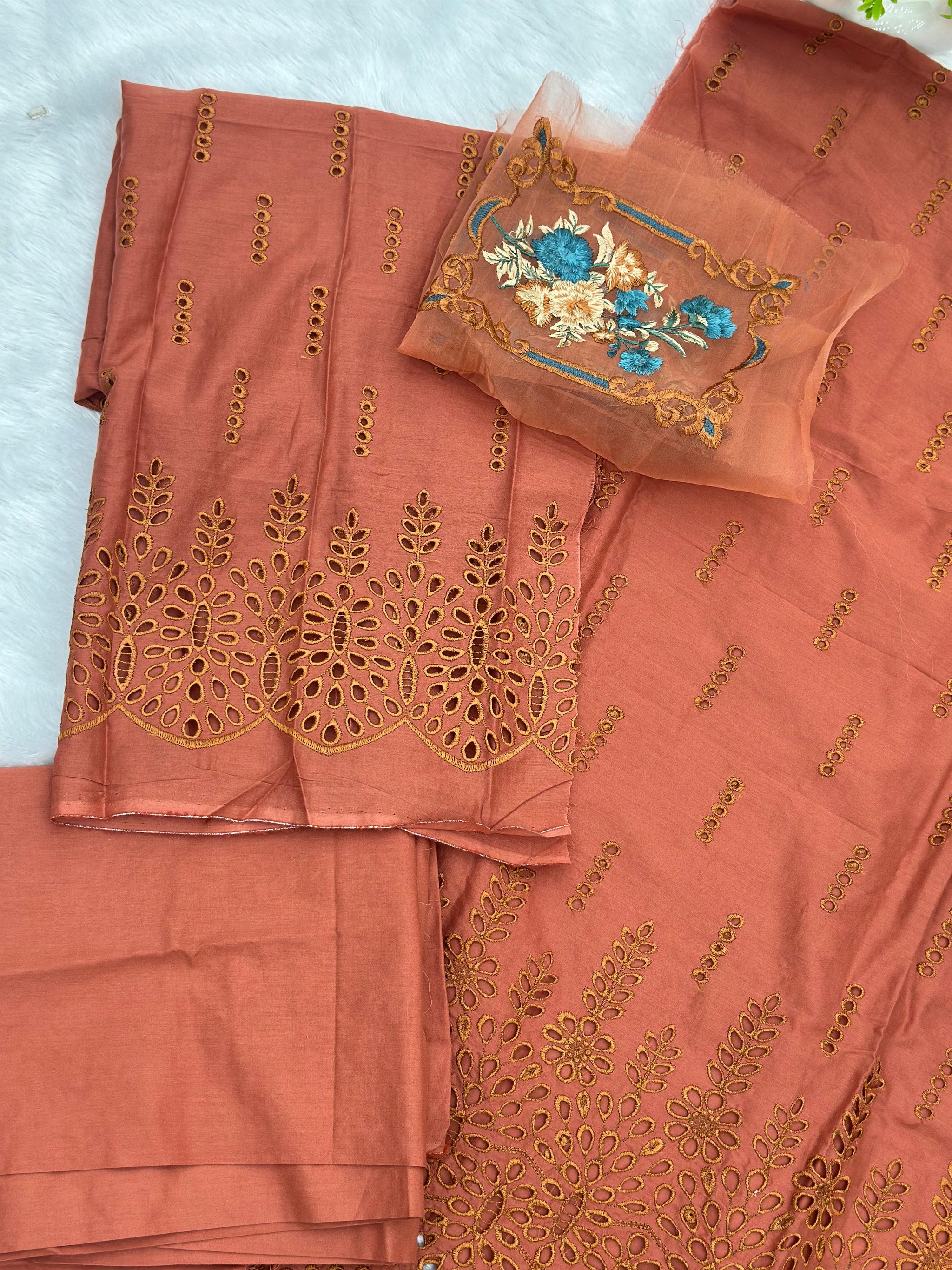 892 Unstitched OG Adan's Libas Zaria Chikankari Lawn Suit