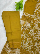 755 Elan Readymade Pakistani Heavy Embroidered Lawn