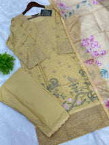 764 Readymade Pakistani Chikankari Suit