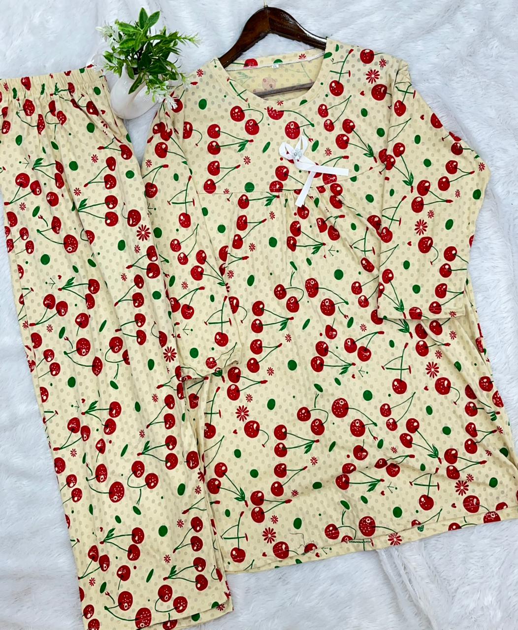 1342 Korean Bow Night Wear
